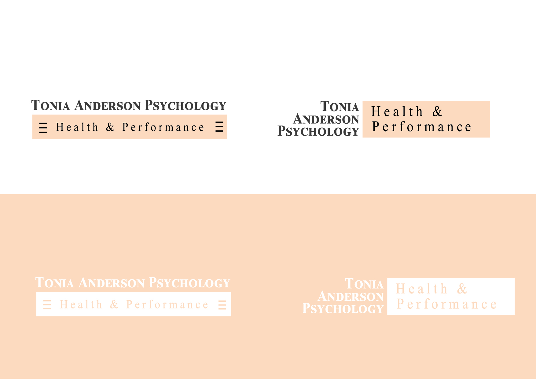 Logo Design by @gus for Tonia Anderson Psychology Inc. | Design #29063364