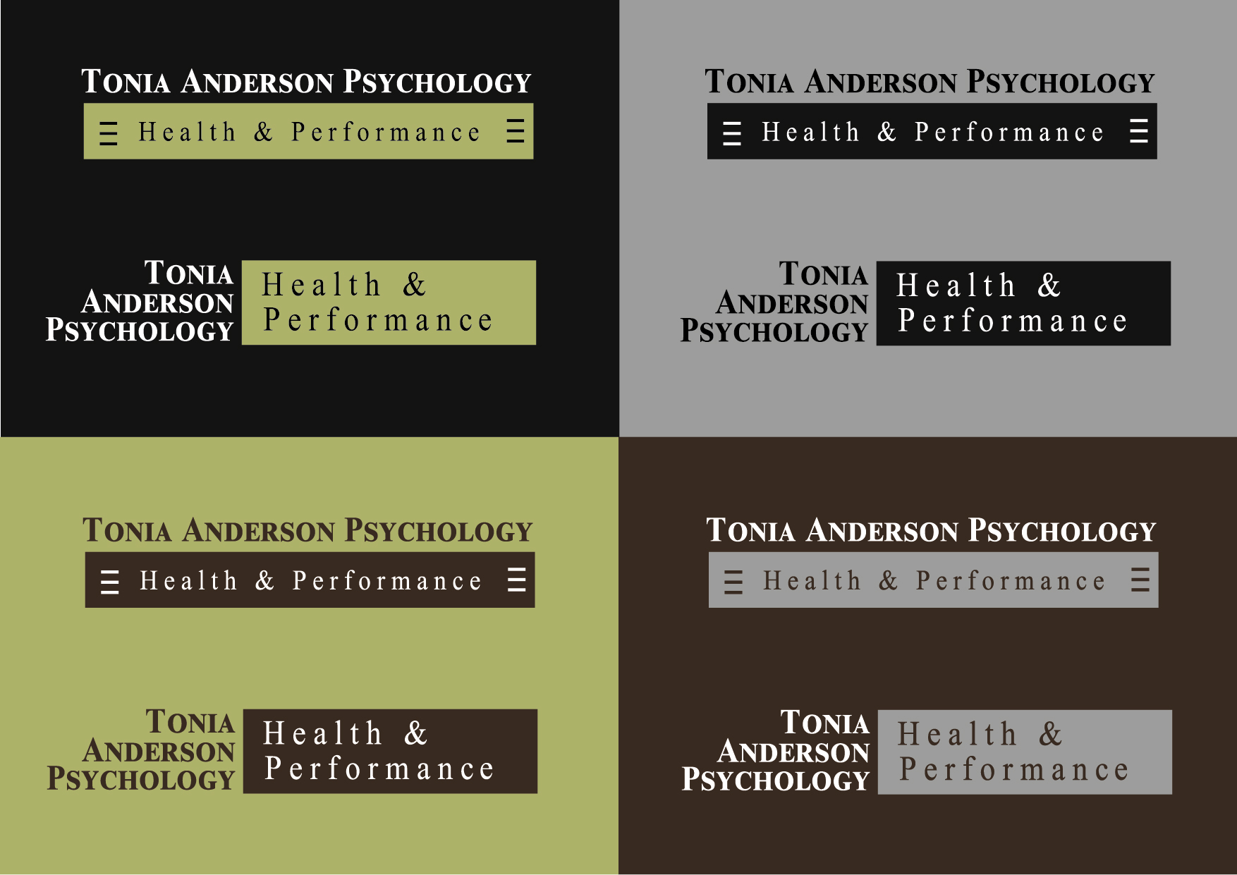 Logo Design by @gus for Tonia Anderson Psychology Inc. | Design #29065805