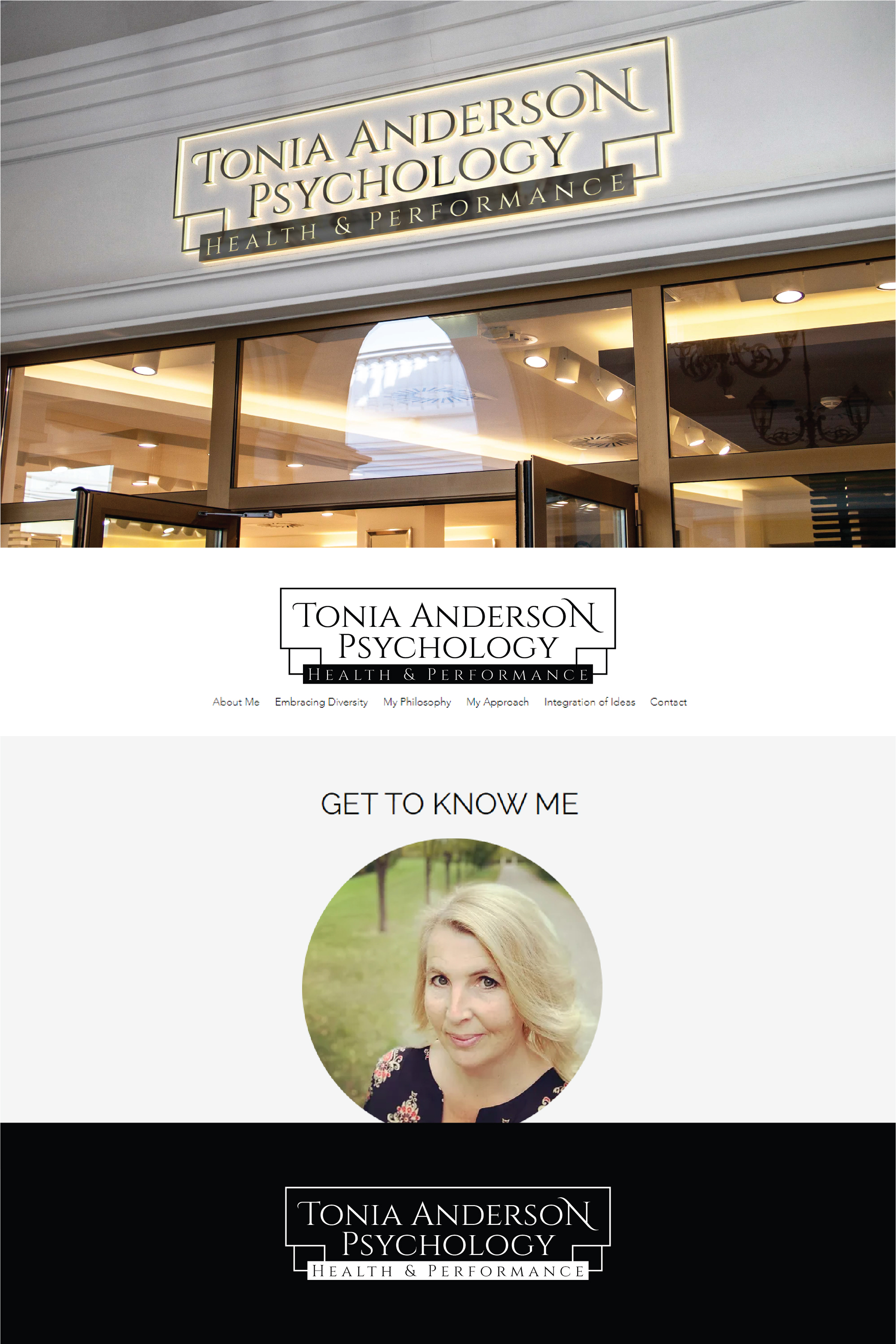 Logo Design by 3Guys for Tonia Anderson Psychology Inc. | Design #29088853