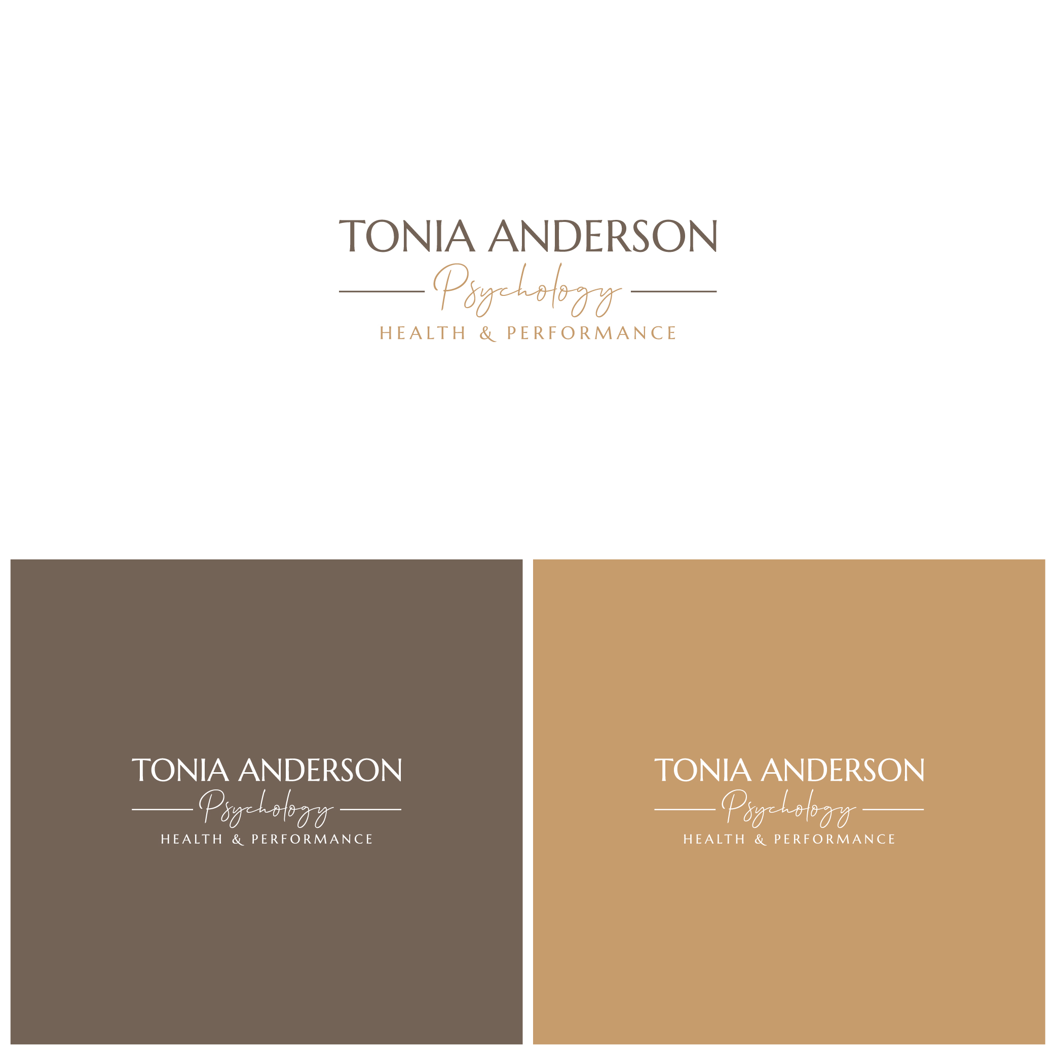 Diseño de Logo por 3Guys para Tonia Anderson Psychology Inc. | Diseño #29089164