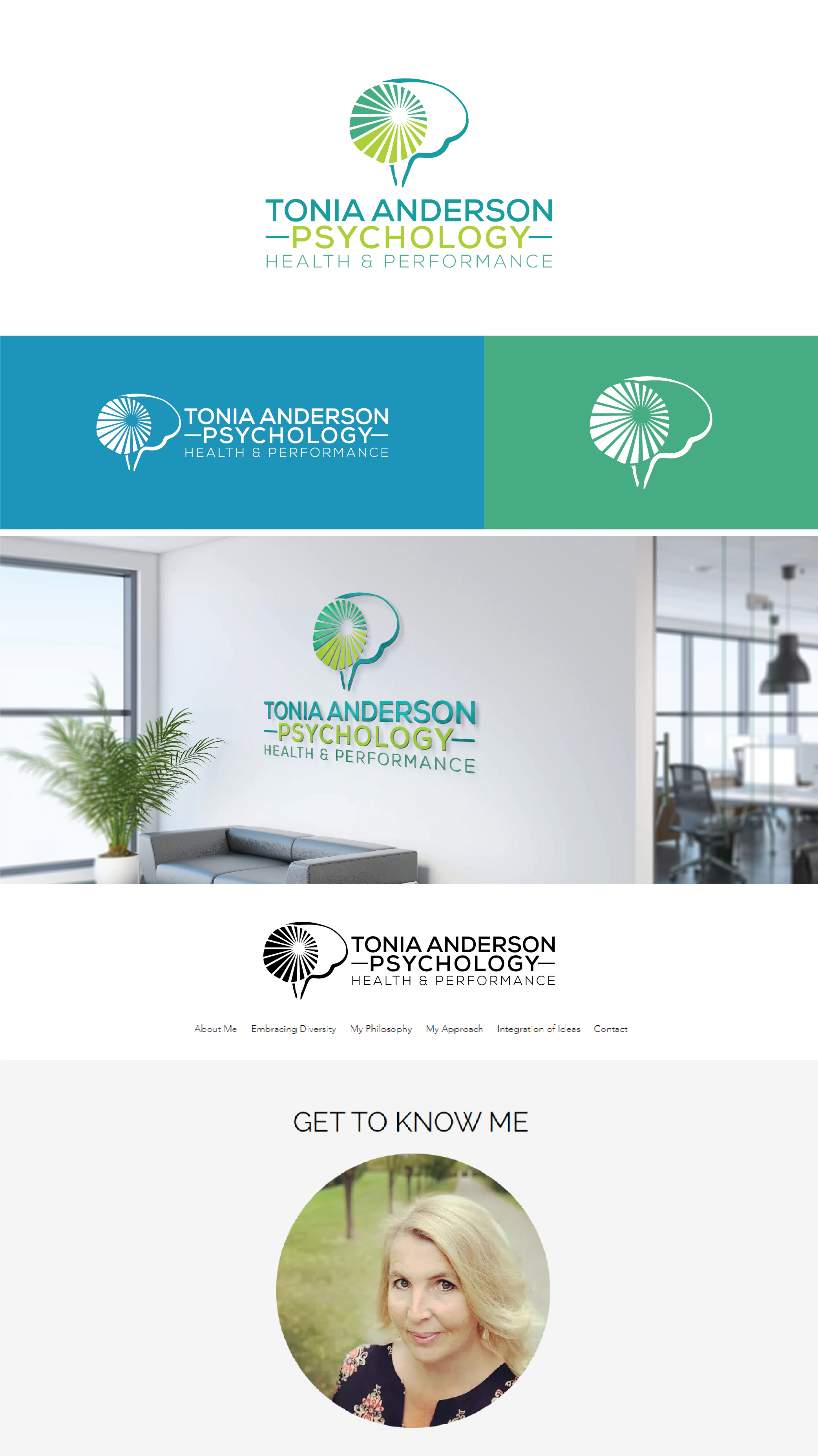 Logo Design by 3Guys for Tonia Anderson Psychology Inc. | Design #29093546