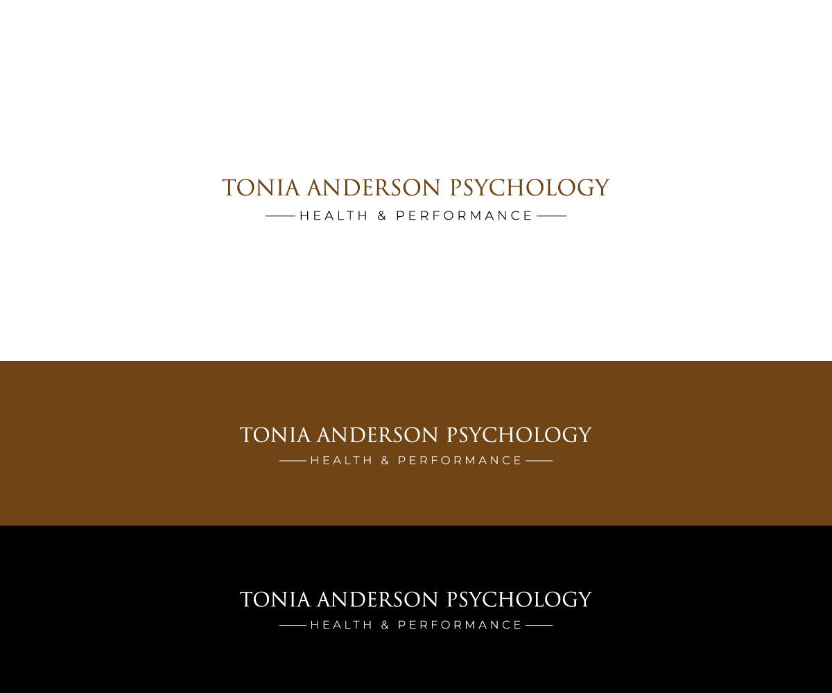 Logo Design by flora.c design for Tonia Anderson Psychology Inc. | Design #29063731