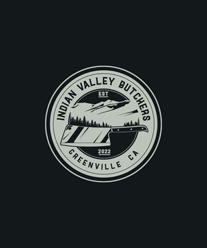 Indian Valley Butchers Greenville, CA Est. 2022 | Logo Design by StudioD™
