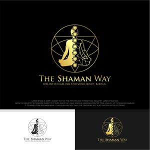 "The Shaman Way" as main logo. We would also like to incorporate the tag line "Holistic Healing for Mind, Body, & Soul."  | Logo Design by fly  design