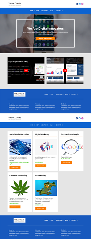 Web Design by Putra Makarin for this project | Design: #29071590