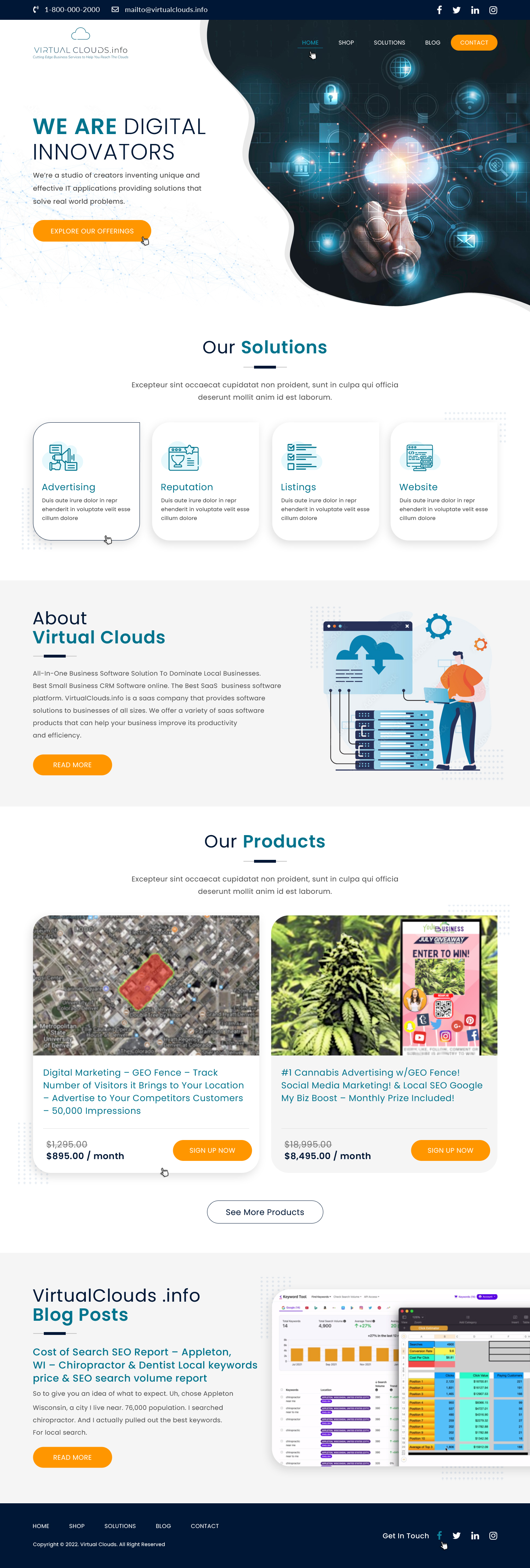 Web Design par Atom pour ce projet | Design #29072541