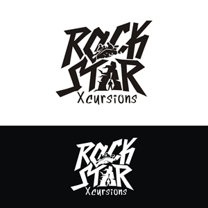 Rock star Xcursions or an abbreviation of the name | Logo Design by Magic of Art