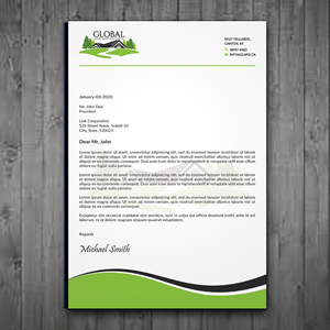 Letterhead Design by sadikul islam for this project | Design: #29096761