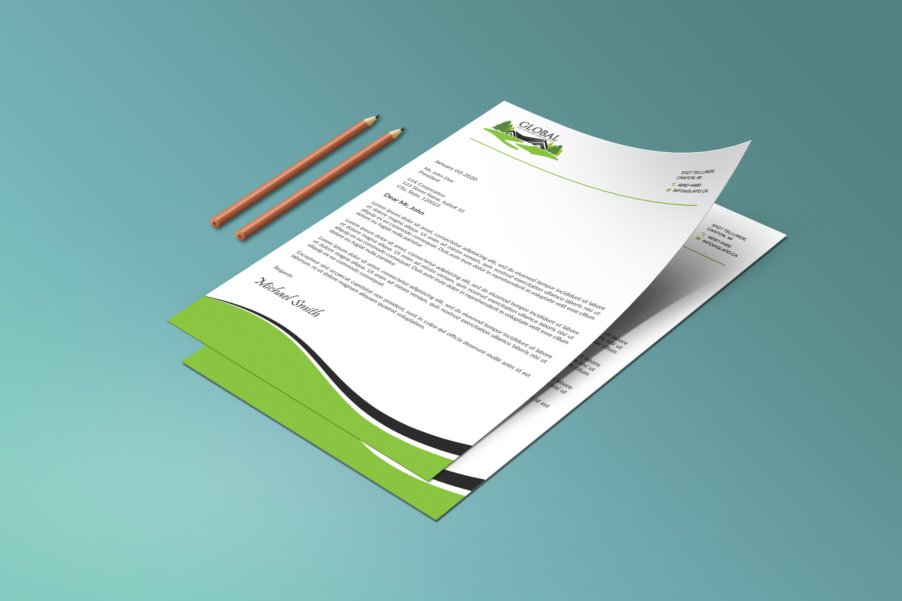 Letterhead Design by sadikul islam for this project | Design #29096762