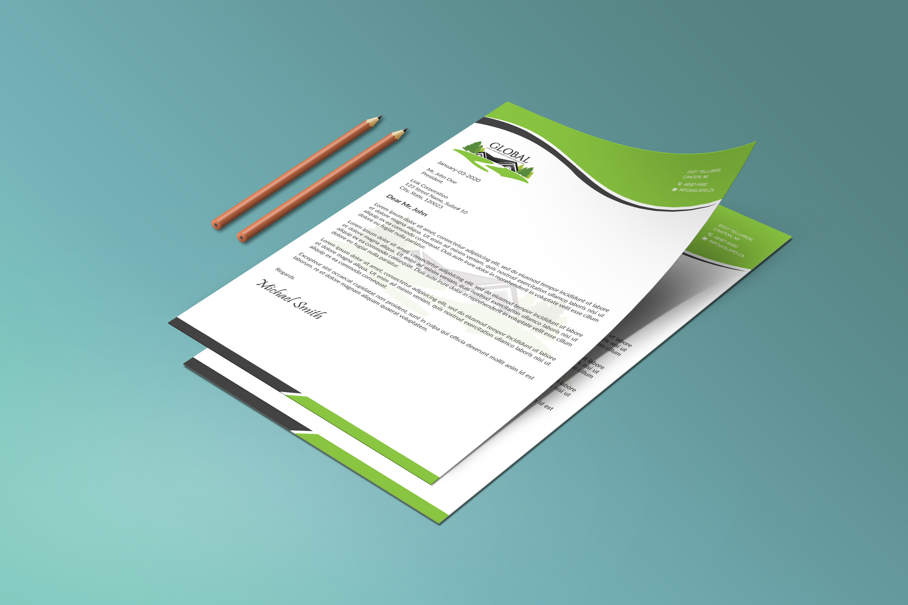Letterhead Design by sadikul islam for this project | Design #29096809