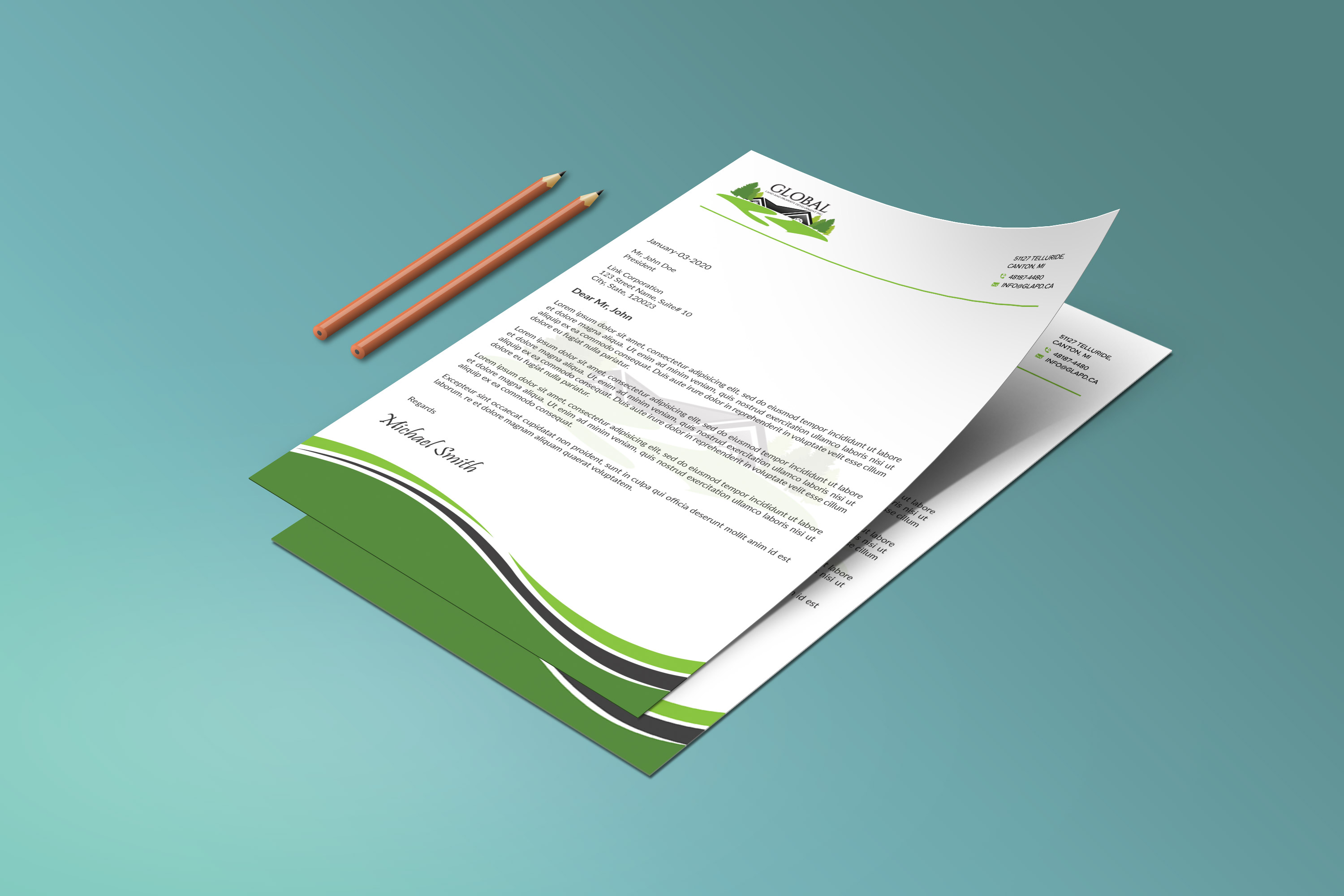 Letterhead Design by sadikul islam for this project | Design #29096853