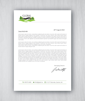 Letterhead Design by artbitin for this project | Design #29098410