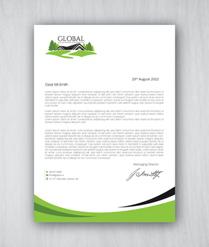 Letterhead Design by artbitin for this project | Design: #29098413