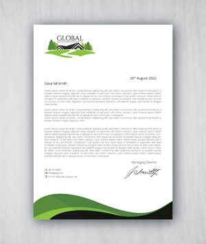 Letterhead Design by artbitin for this project | Design: #29098414