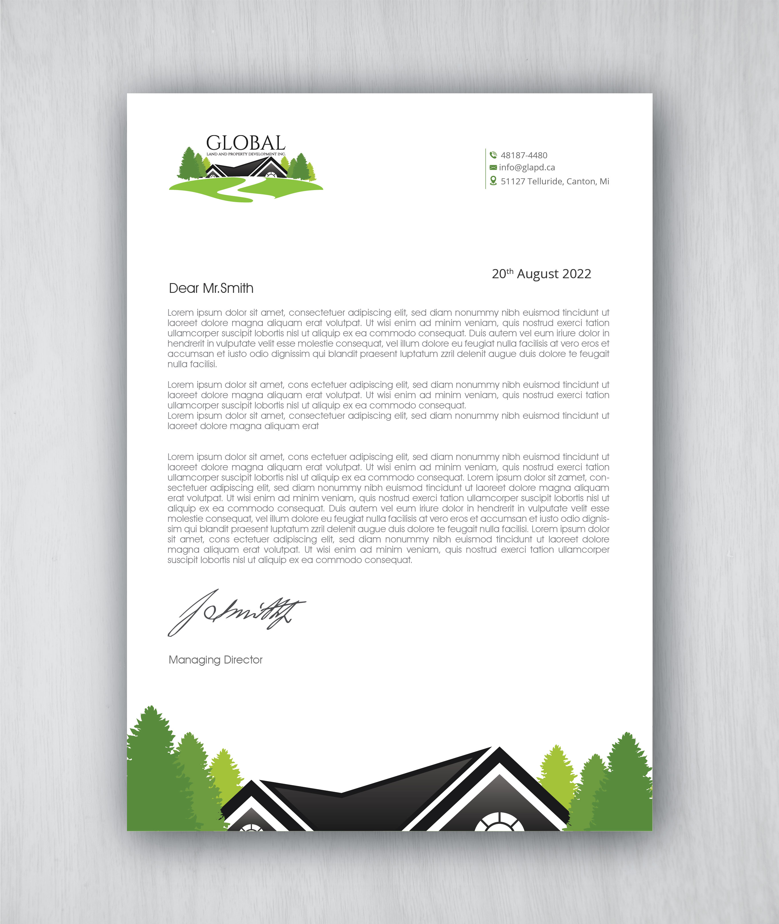 Letterhead Design by artbitin for this project | Design #29098416
