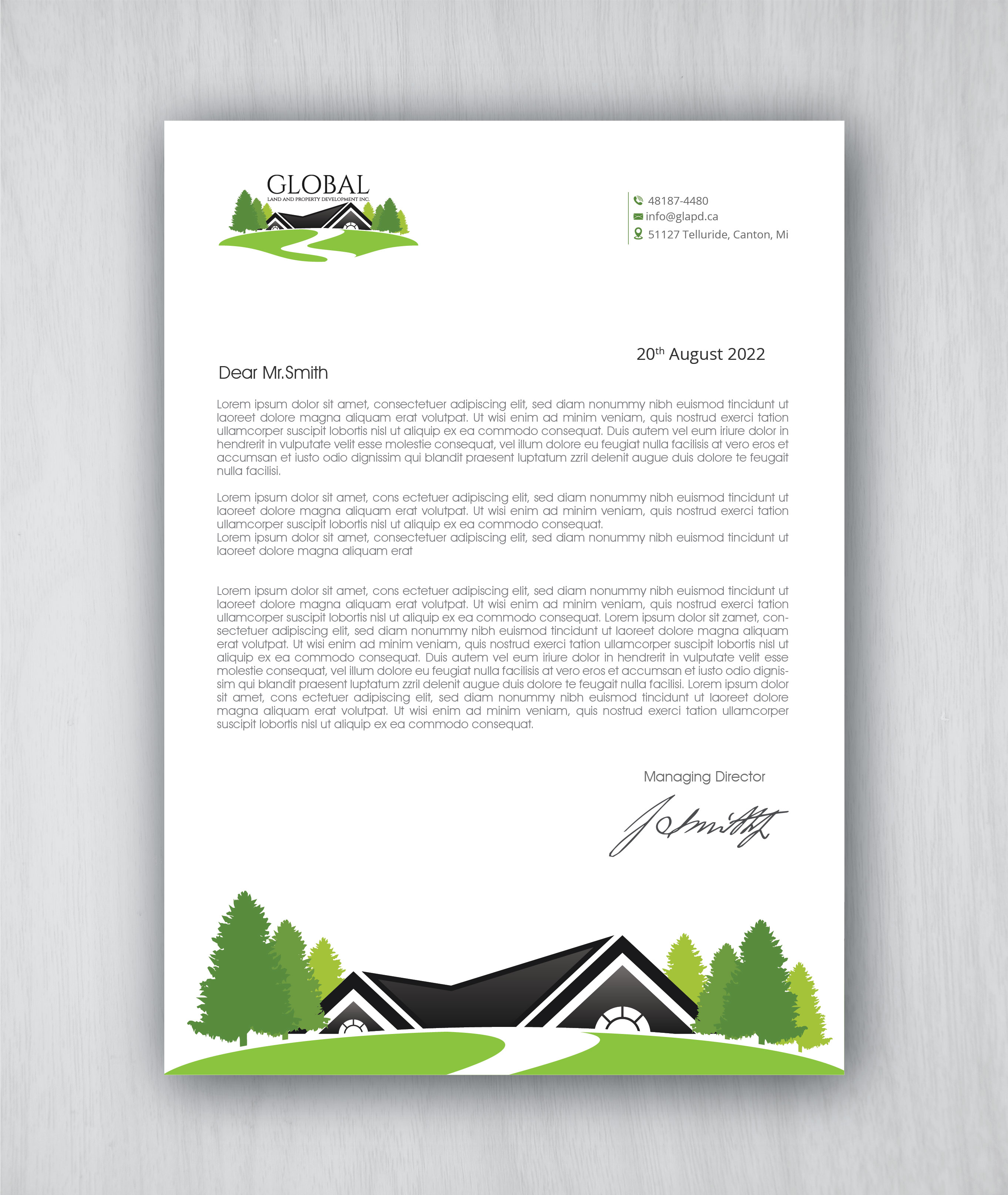 Letterhead Design by artbitin for this project | Design #29098417
