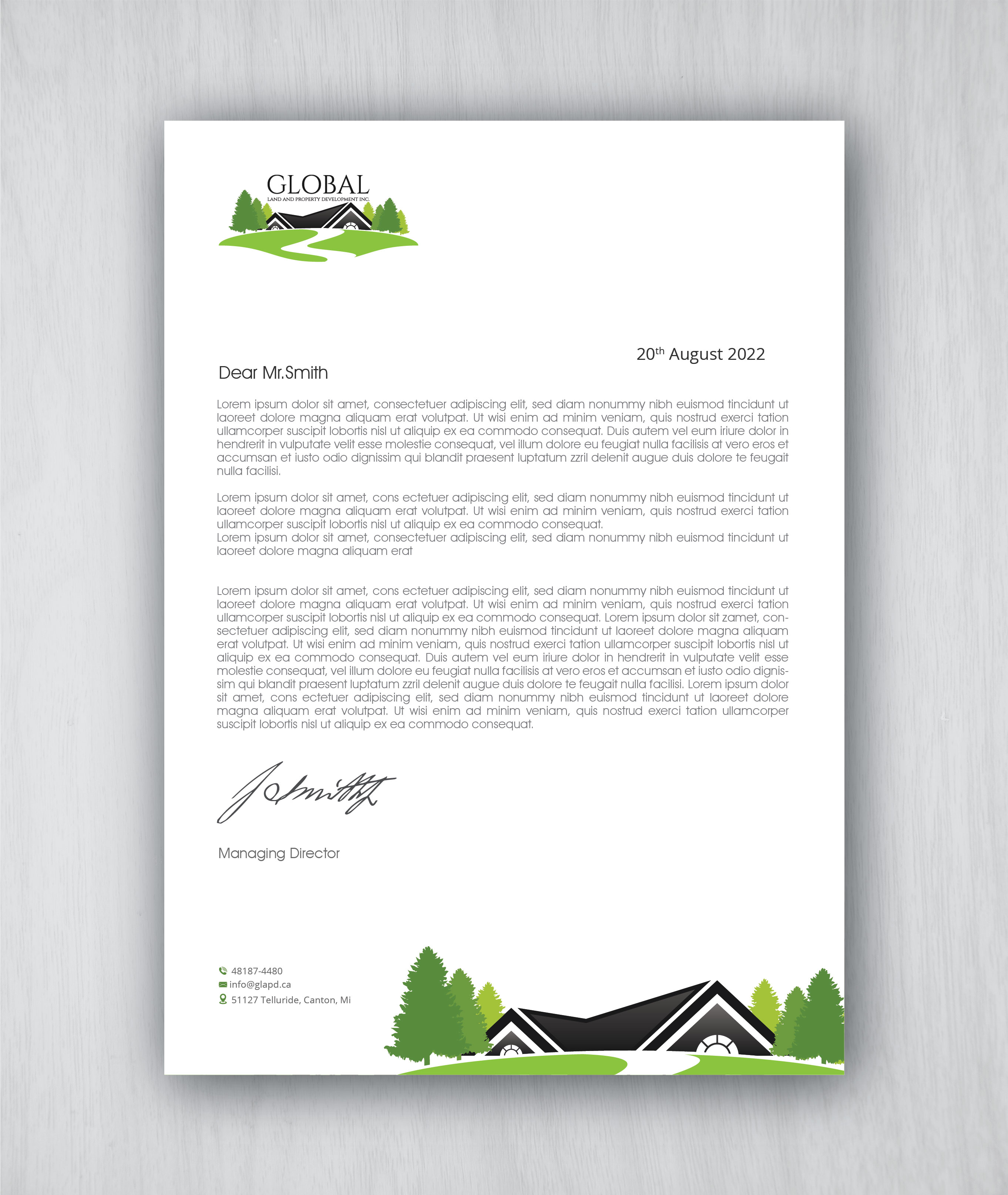 Letterhead Design by artbitin for this project | Design #29098418