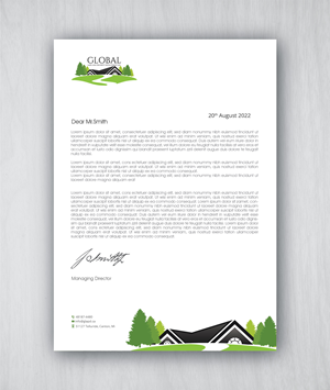 Letterhead Design by artbitin for this project | Design: #29098418