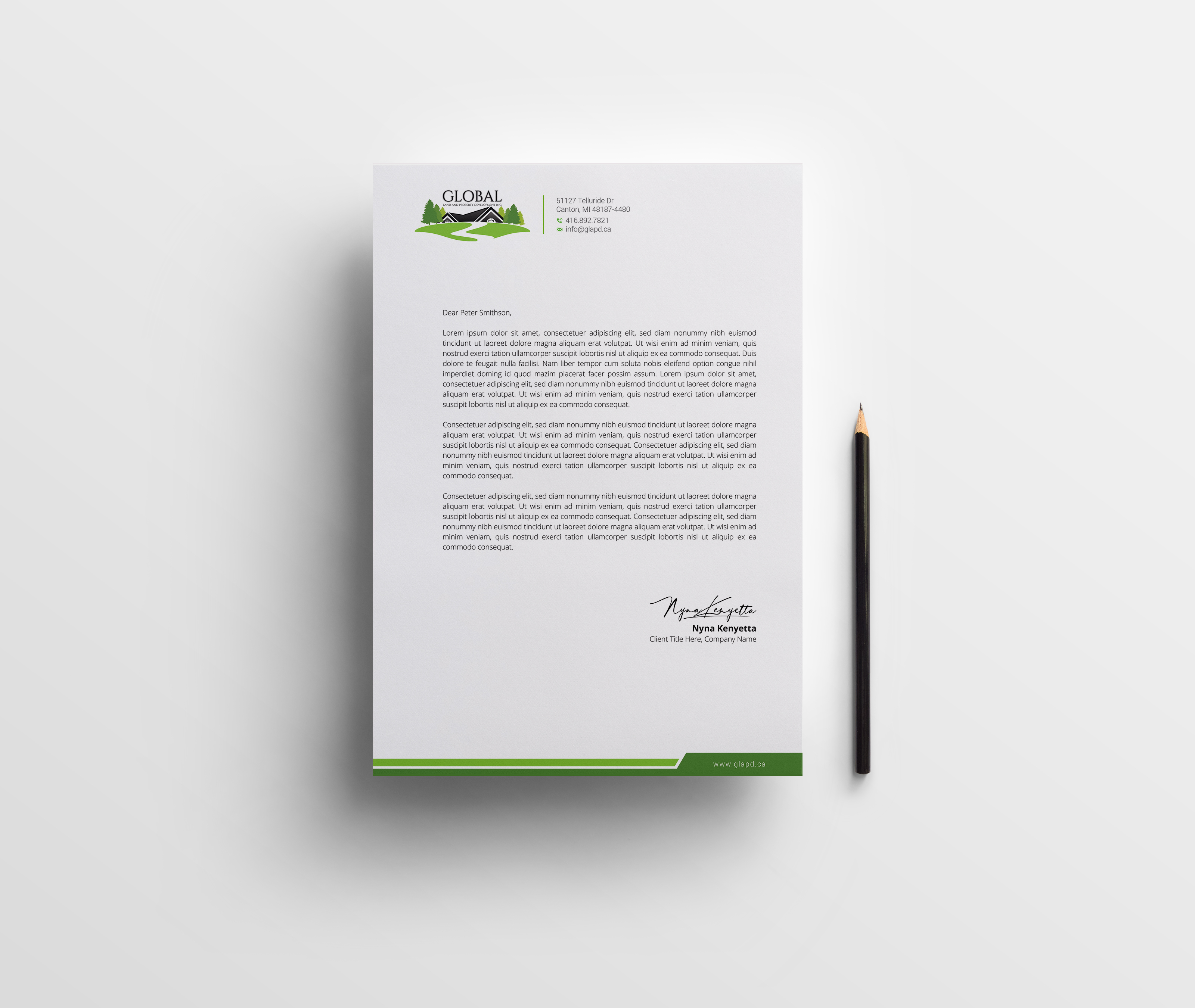 Letterhead Design by OxonoArt for this project | Design #29084701