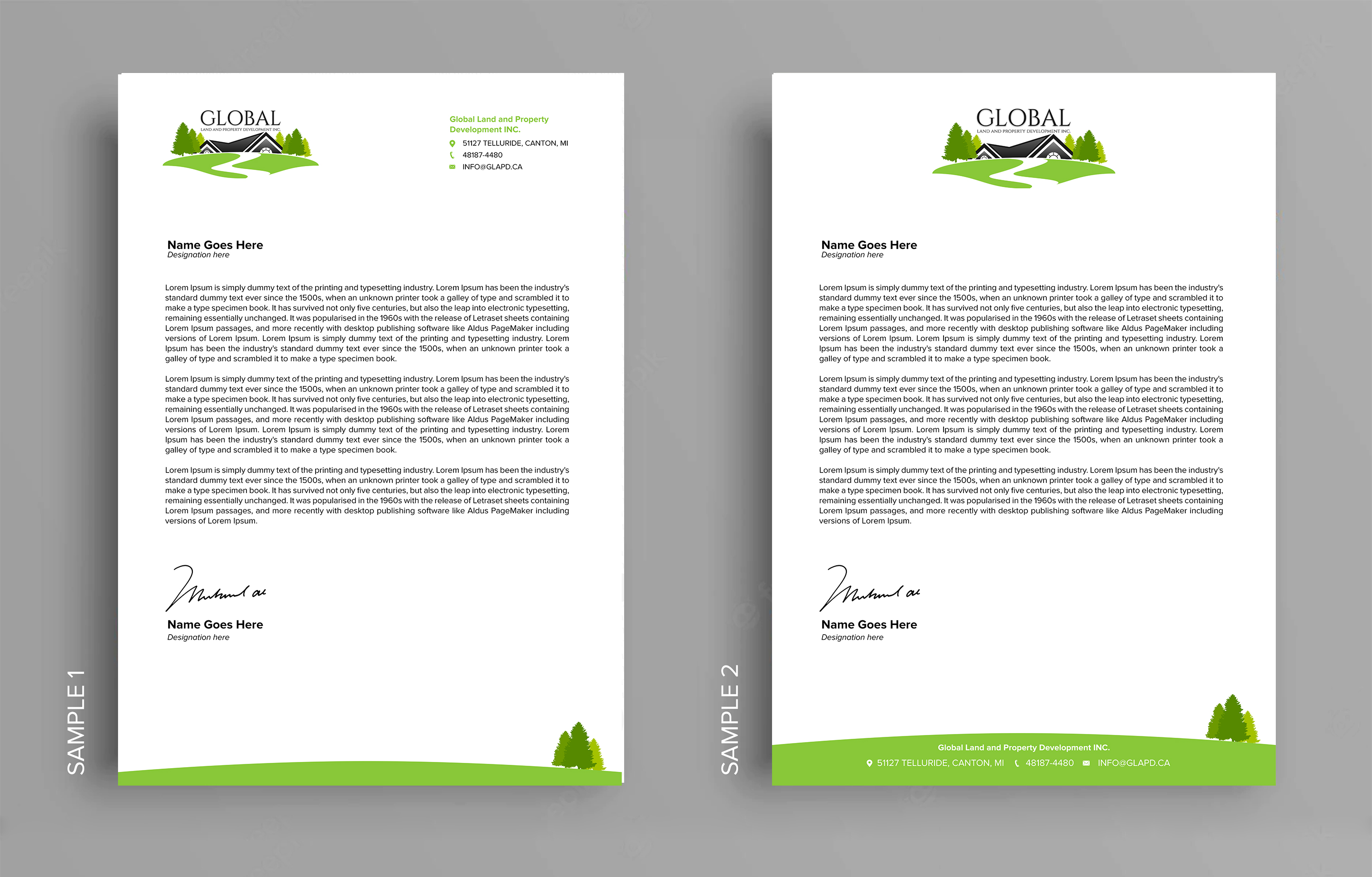 Letterhead Design by ARTOGRAPHY for this project | Design #29098440