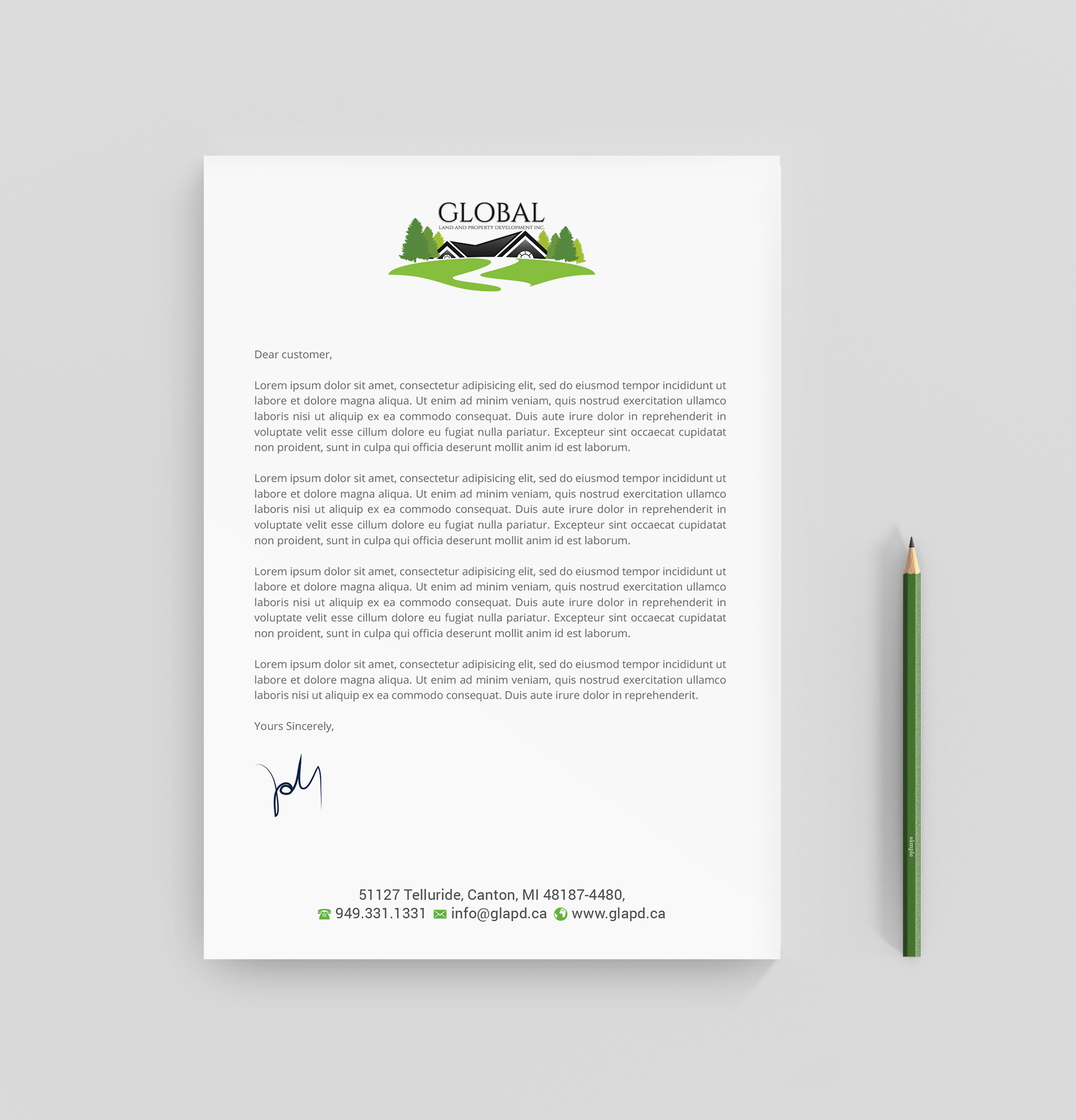 Letterhead Design by R.design for this project | Design #29089181