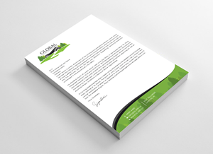Letterhead Design by Uttom 2 for this project | Design: #29089040