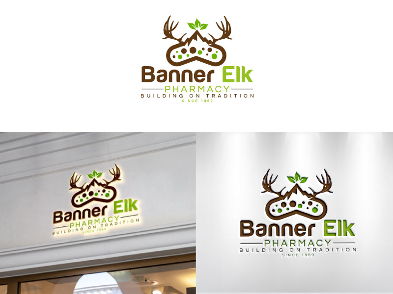 Logo Design by Cliping_path for Banner Elk Pharmacy | Design #29086091