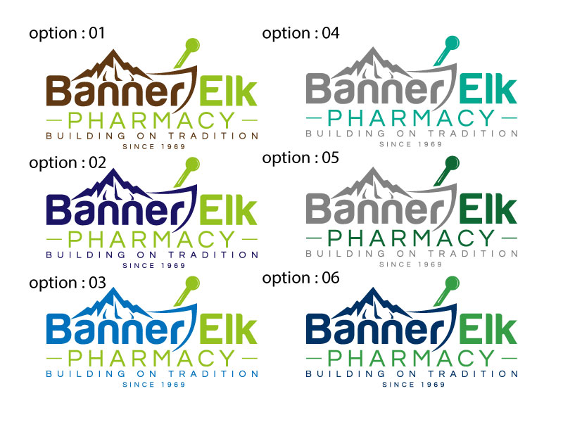 Logo Design by Cliping_path for Banner Elk Pharmacy | Design #29089553