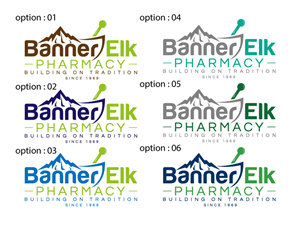 Logo Design by Cliping_path for Banner Elk Pharmacy | Design: #29089553