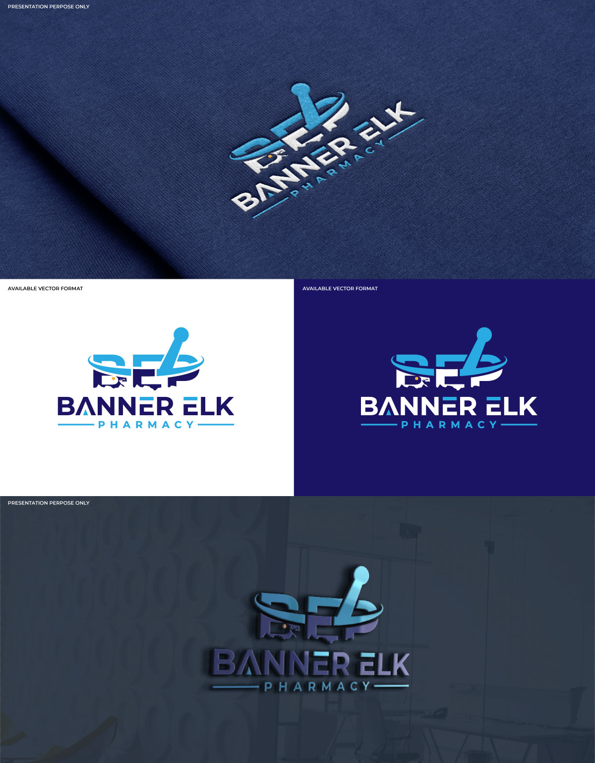 Diseño de Logo por RS_Design para Banner Elk Pharmacy | Diseño #29077850
