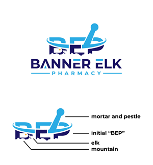 Logo Design by RS_Design for Banner Elk Pharmacy | Design: #29080646