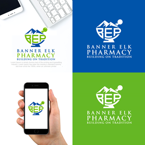 Logo Design by ismail islam for Banner Elk Pharmacy | Design: #29079537