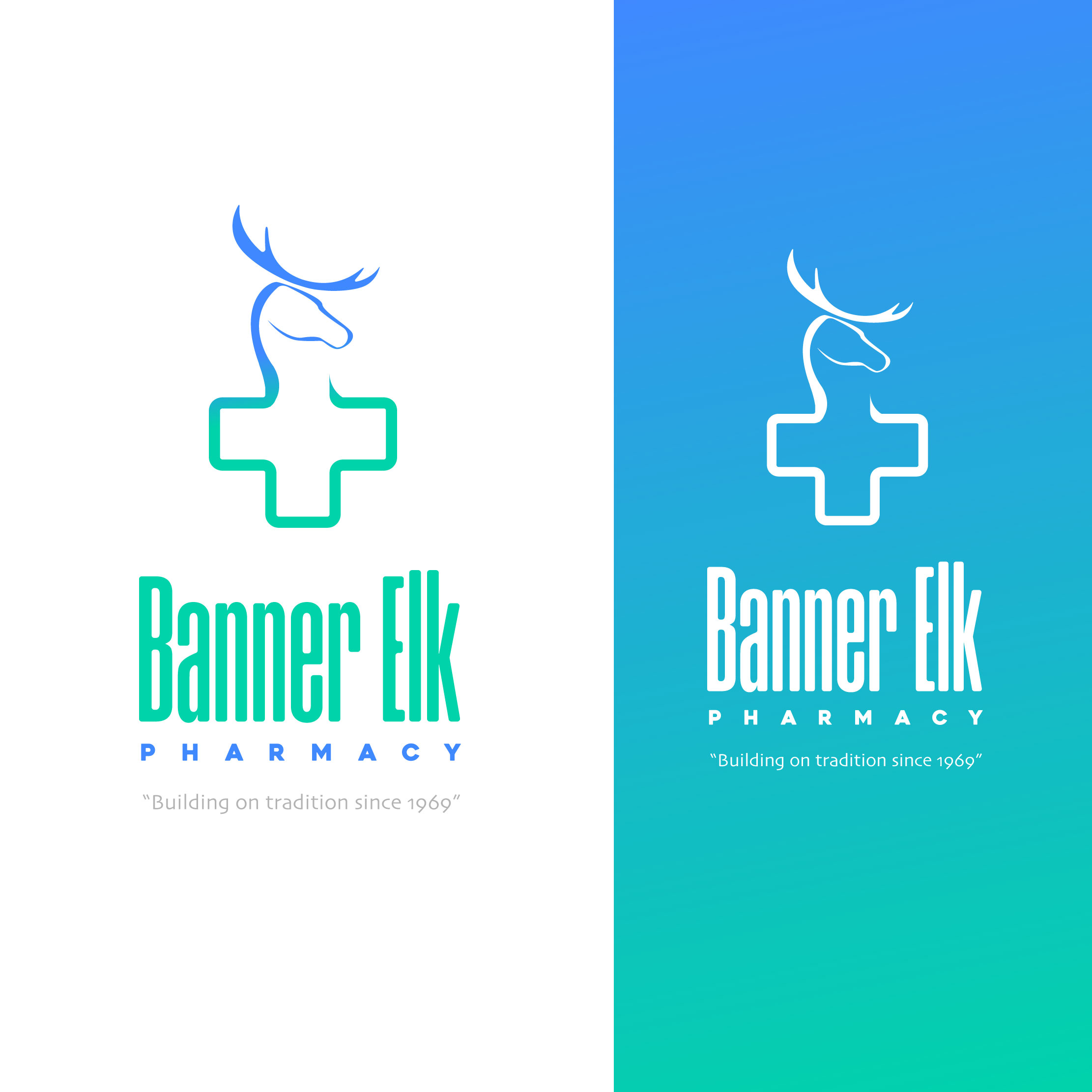 Logo Design by Teoman Furat for Banner Elk Pharmacy | Design #29076948