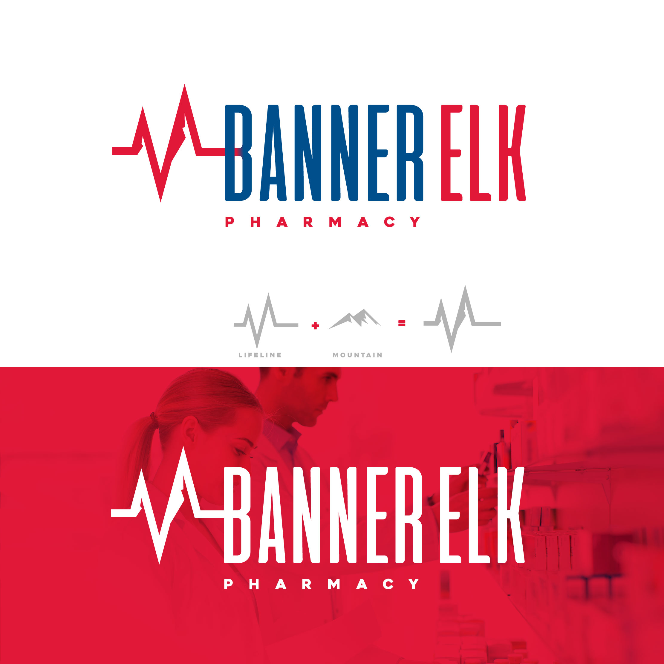 Diseño de Logo por Teoman Furat para Banner Elk Pharmacy | Diseño #29080394