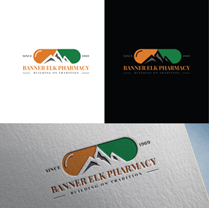 Logo Design by S.H Designs for Banner Elk Pharmacy | Design: #29077454