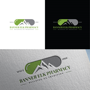 Logo Design by S.H Designs for Banner Elk Pharmacy | Design: #29077818