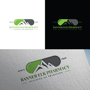 Logo Design by S.H Designs for Banner Elk Pharmacy | Design: #29077820