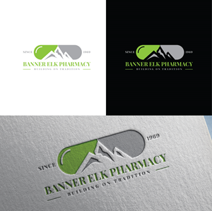 Logo Design by S.H Designs for Banner Elk Pharmacy | Design: #29077829