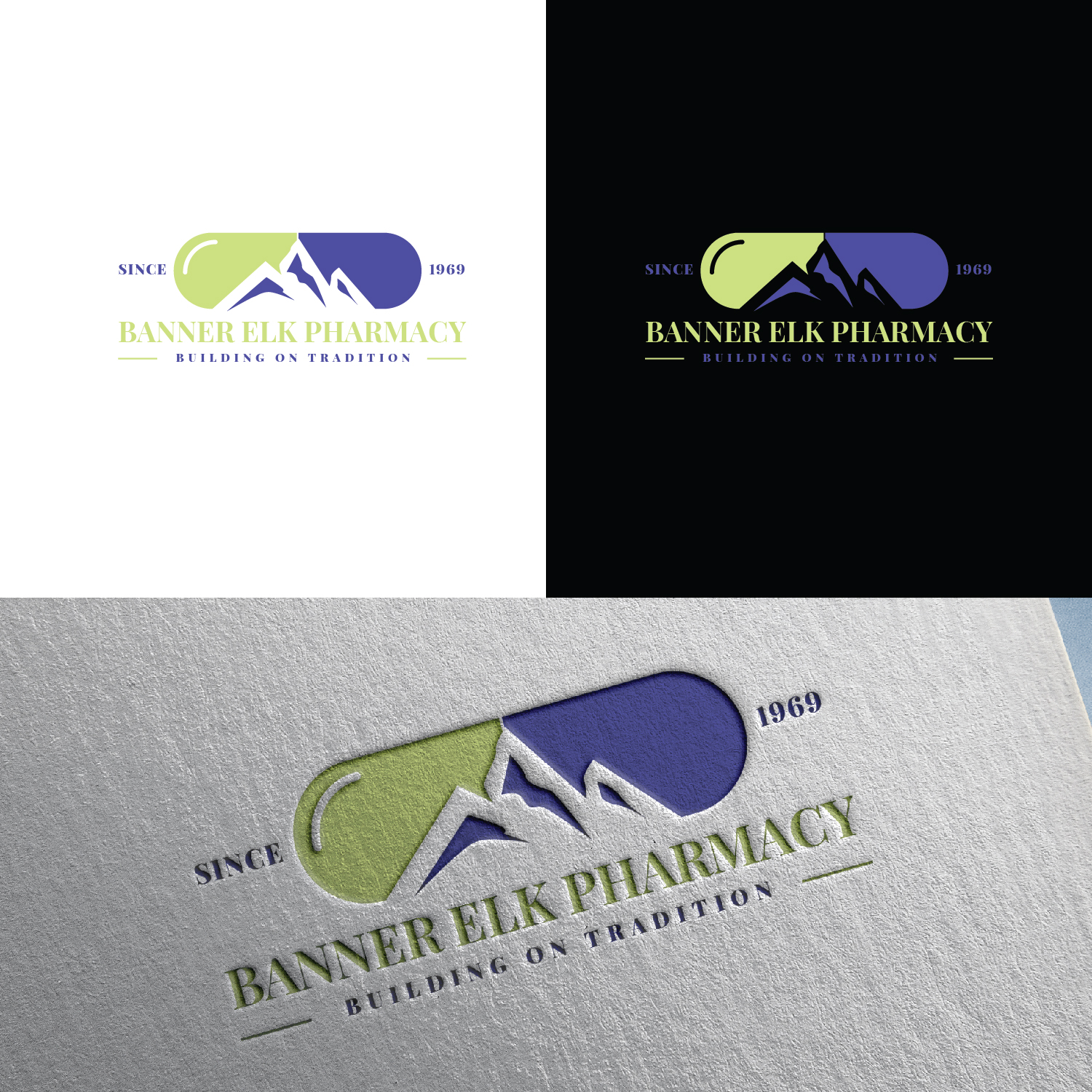 Logo Design by S.H Designs for Banner Elk Pharmacy | Design #29077830