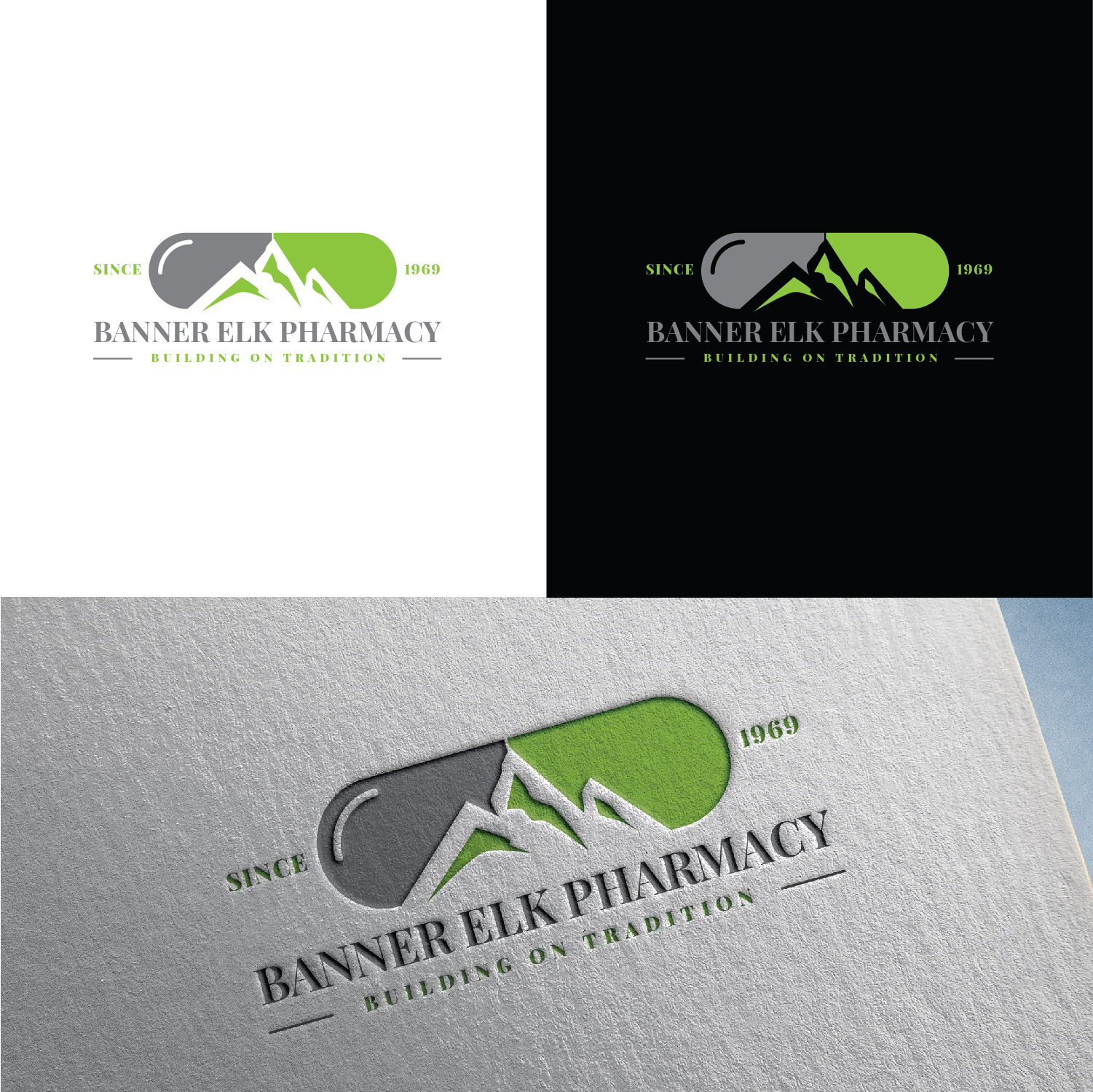 Logo Design by S.H Designs for Banner Elk Pharmacy | Design #29077851