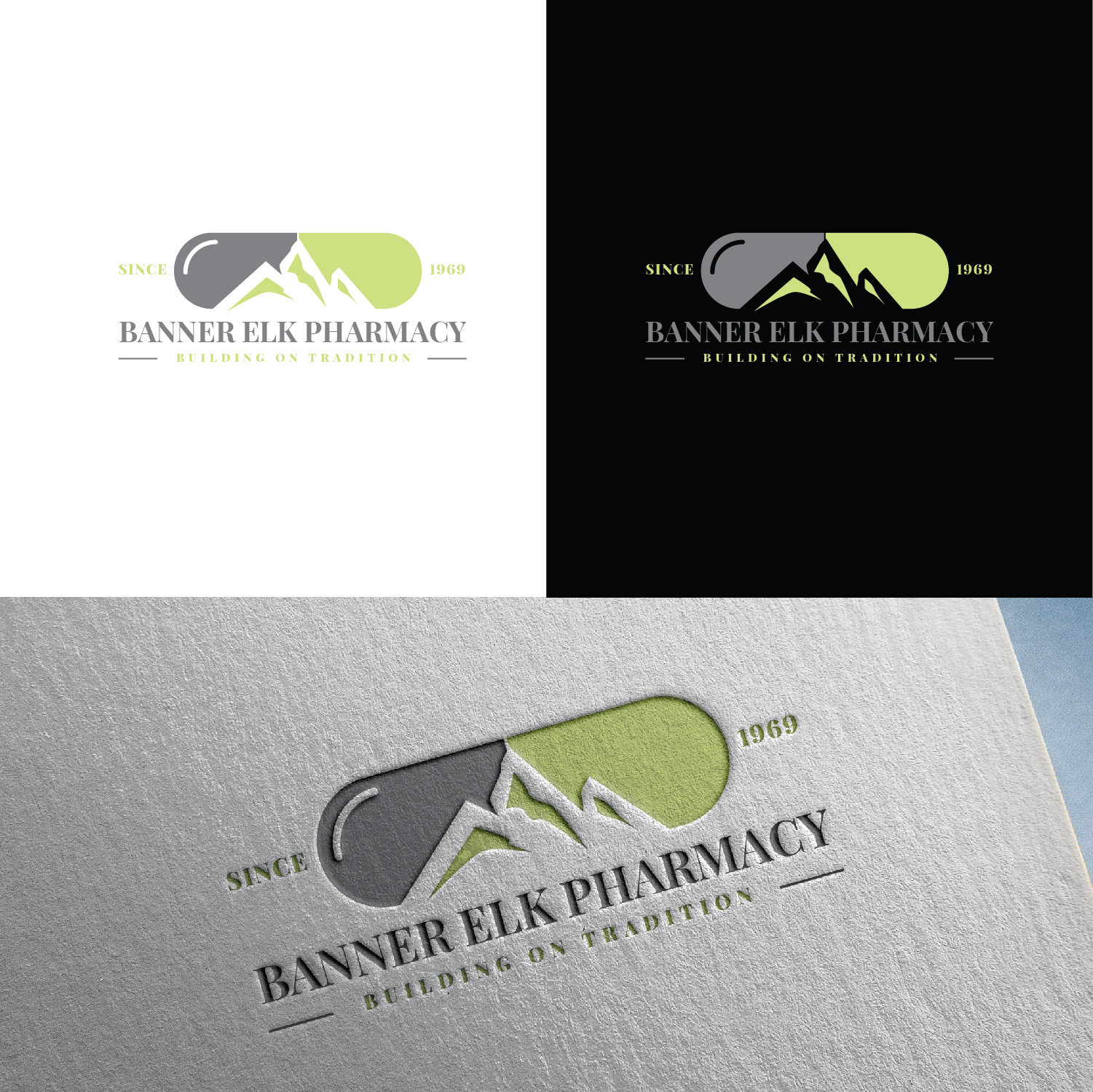 Logo Design by S.H Designs for Banner Elk Pharmacy | Design #29077852