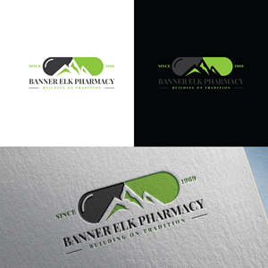 Logo Design by S.H Designs for Banner Elk Pharmacy | Design: #29077853