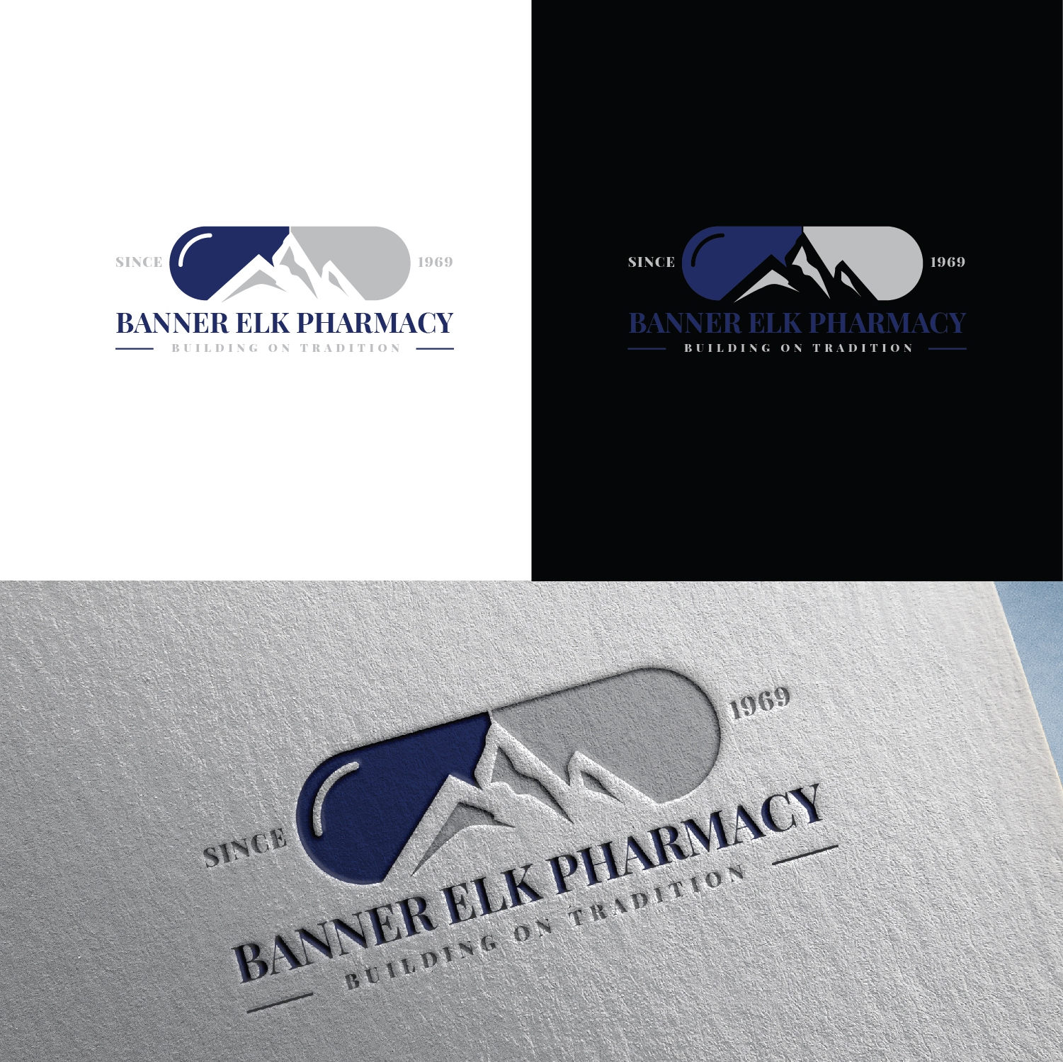 Logo Design by S.H Designs for Banner Elk Pharmacy | Design #29078374