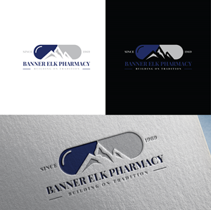 Logo Design by S.H Designs for Banner Elk Pharmacy | Design: #29078374