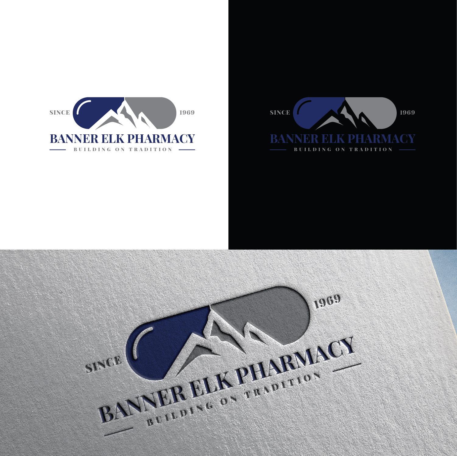 Logo Design by S.H Designs for Banner Elk Pharmacy | Design #29078375