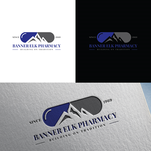 Logo Design by S.H Designs for Banner Elk Pharmacy | Design: #29078376