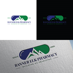Logo Design by S.H Designs for Banner Elk Pharmacy | Design: #29078377