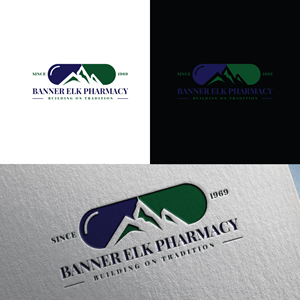Logo Design by S.H Designs for Banner Elk Pharmacy | Design: #29078379