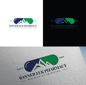 Logo Design by S.H Designs for Banner Elk Pharmacy | Design: #29078380