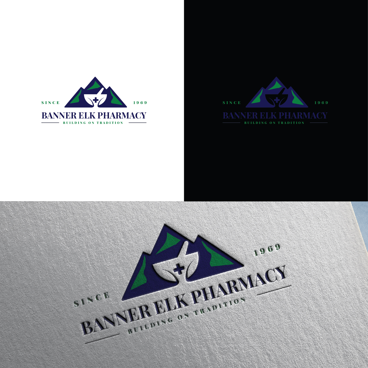 Logo Design by S.H Designs for Banner Elk Pharmacy | Design #29082197